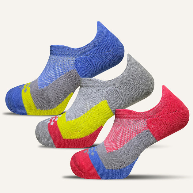 Women s Targeted Compression Athletic No Show Socks True Energy Socks