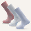 Women's Colorful Performance Crew Socks - 3 Pair - True Energy Socks