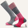 Women's Colorful Knee High Compression Socks - 2 Pair