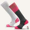 Women's Colorful Knee High Compression Socks - 2 Pair
