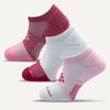 Women's Colorful Sport Cushioned Ankle Socks - 3 Pair - True Energy Socks