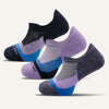 Women’s Elite Performance No Show Socks with Double Tab – 3 Pair