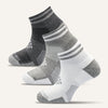 Women's Athletic Quarter Socks- 3 Pair - True Energy Socks