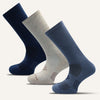 Men's Colorful Performance Crew Socks - 3 Pair - True Energy Socks