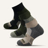 Women's Athletic Colorful Quarter Socks- 3 Pair