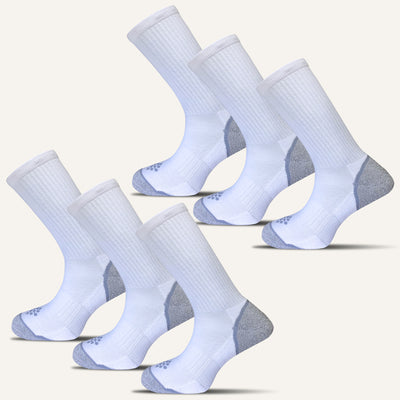 Women's Performance Crew Socks - 6 Pair - True Energy Socks