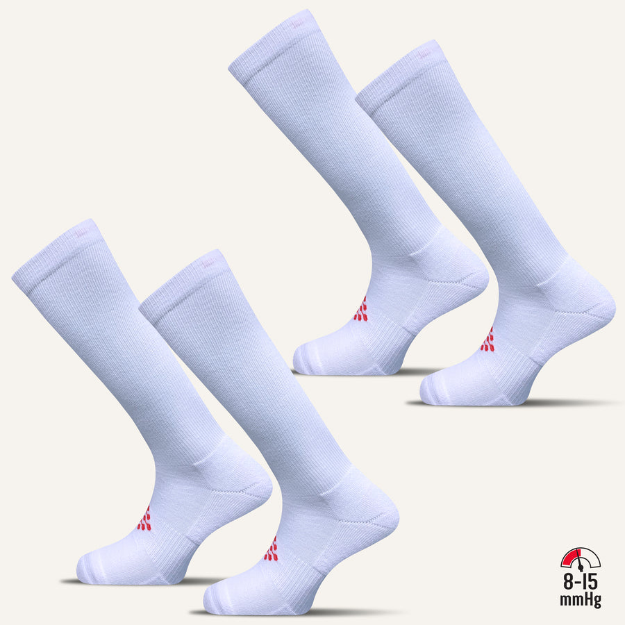 Men's Knee-High Compression + Infrared Socks: Athletic Support by True ...