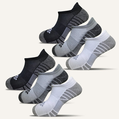 Women's Performance No Show Socks with Tab- 6 Pair - True Energy Socks