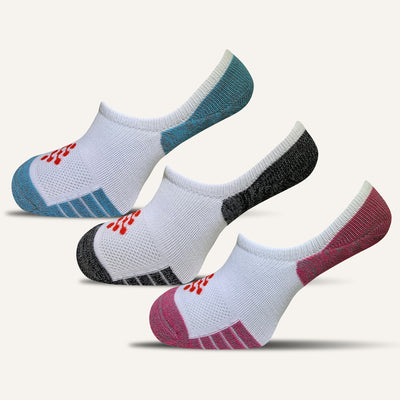 Women's Hidden No Show Socks- 3 Pair - True Energy Socks
