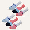 Women's Hidden No Show Socks- 6 Pair - True Energy Socks