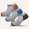 Women's Colorful Sport Cushioned Ankle Socks - 3 Pair - True Energy Socks