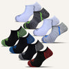 Women's Colorful Athletic Ultra Light Liner Socks- 8 Pair - True Energy Socks