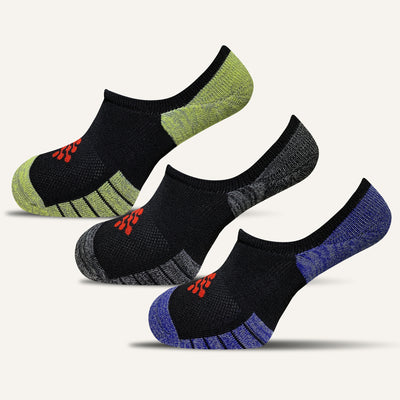 Men's Hidden No Show Socks - 3 Pair - True Energy Socks