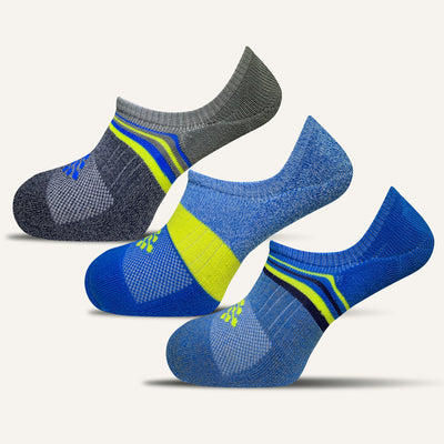 Men's Hidden No Show Socks - 3 Pair - True Energy Socks