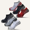 Men's Performance No Show Socks with Tab- 6 Pair